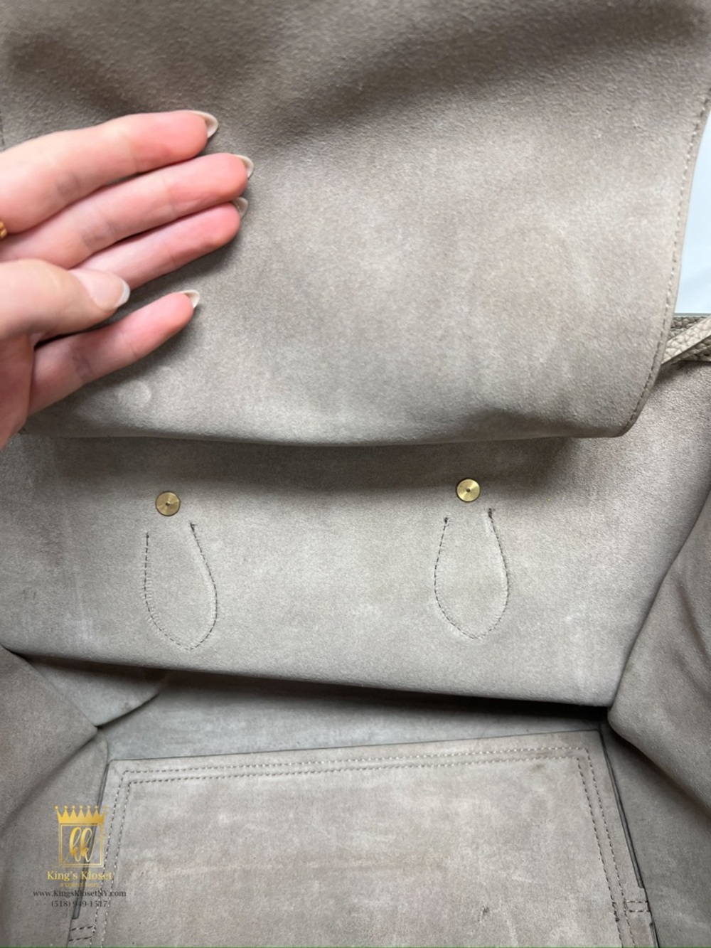 Celine tie knot tote bag - Picture 14 of 15